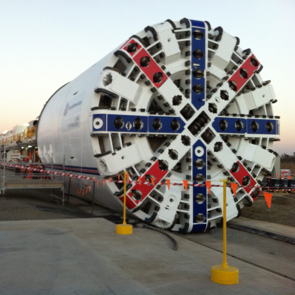 Grosvenor Mine Tunnel Boring Machine